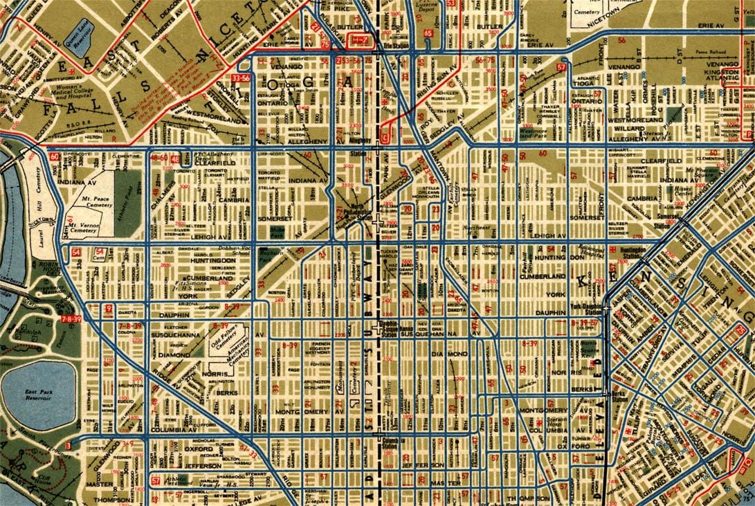 kart küçə Philadelphia