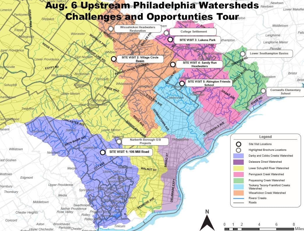 Philadelphia xəritə