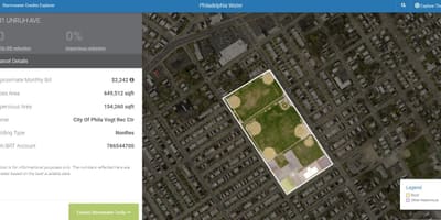 Kart Philadelphia yağış 