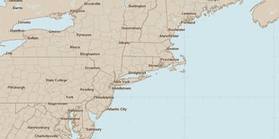 Radar xəritə Philadelphia