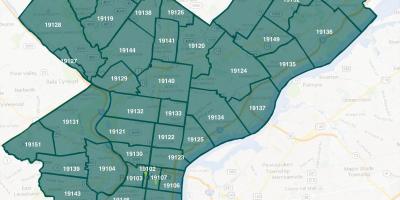 Kart şəhər mərkəzi Filadelfiya indeksi